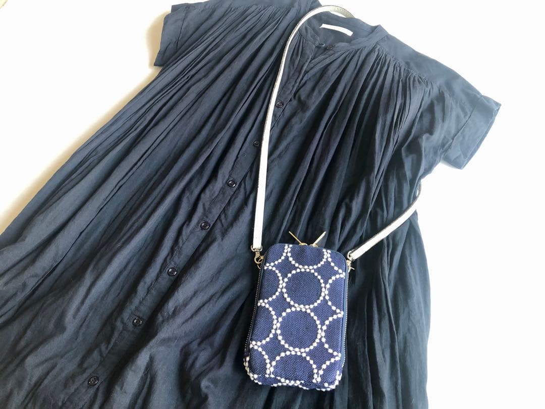 ★はるゆかい【スマホショルダー】ミナペルホネン タンバリン ライトベージュ