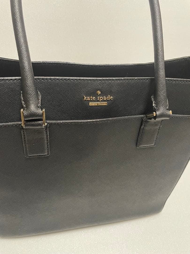 kate spade ブラック トートバッグ A4収納可