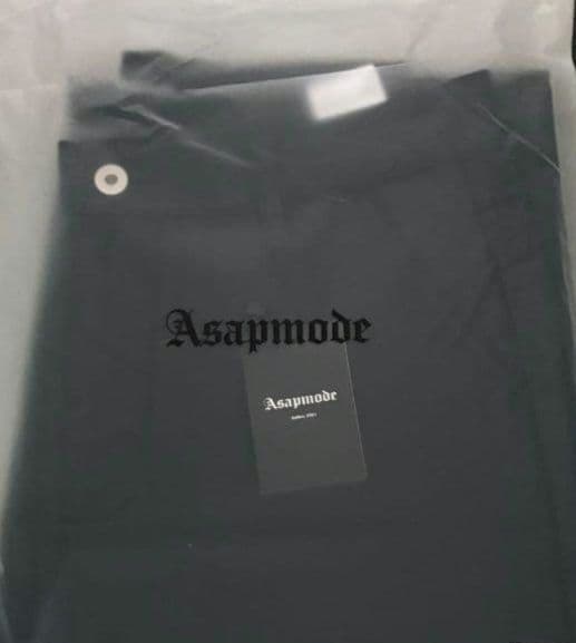 【即完品】asapmode Oil Coating Wide-Leg Pants