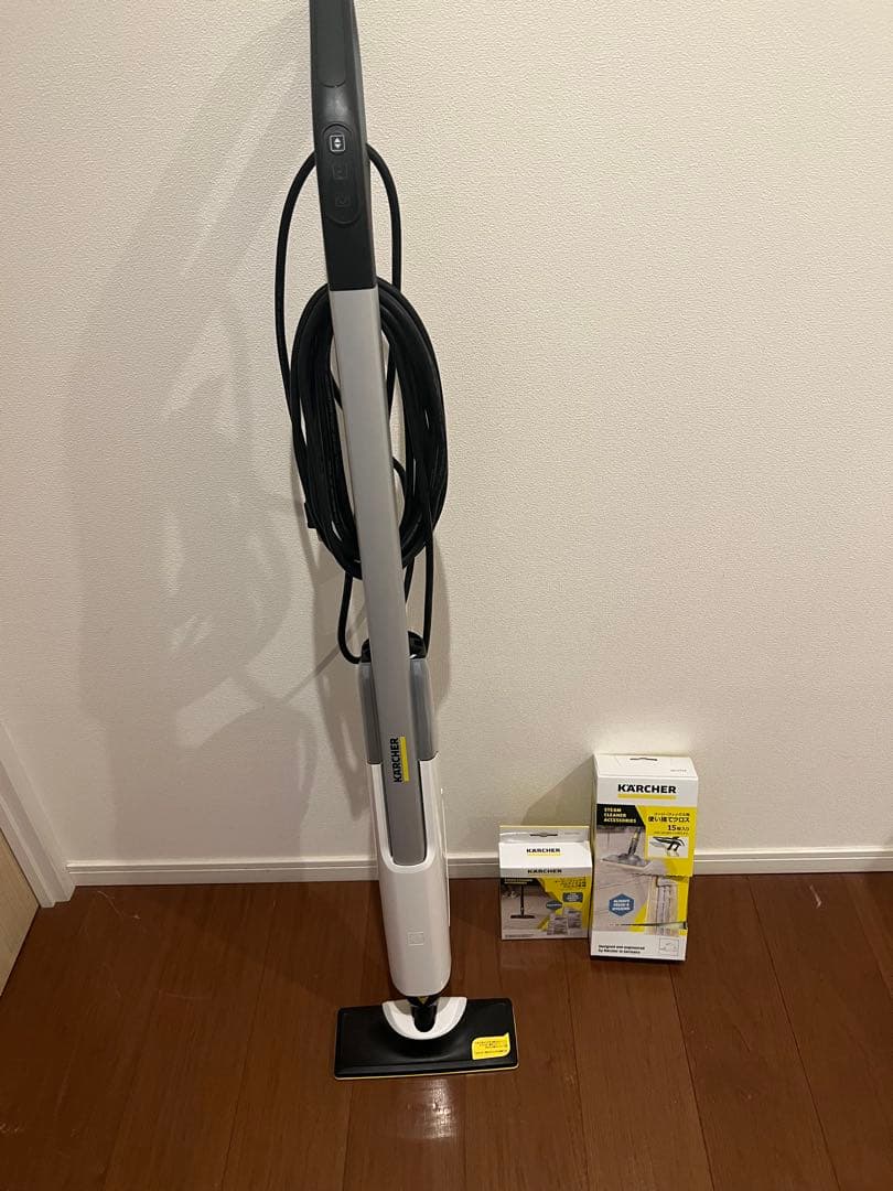 KÄRCHER SC Upright スティッククリーナー 本体と付属品