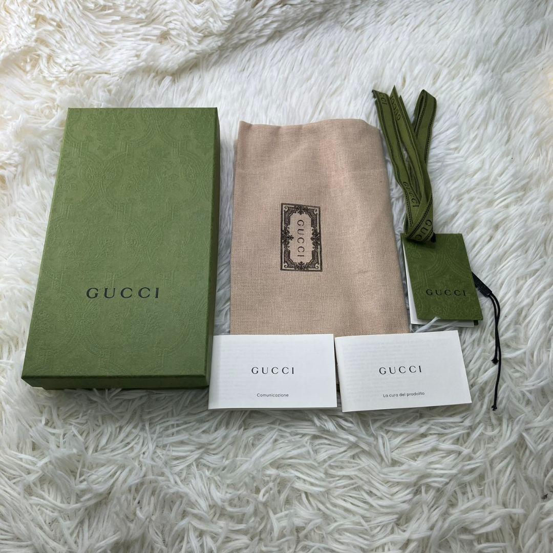 【未使用級】GUCCI 長財布 ダブルG バイカラー コンチネンタル ピンク