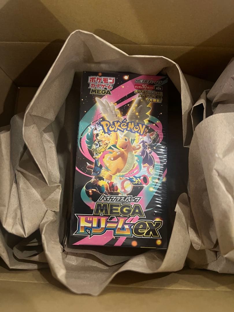 ポケモンカードゲーム メガドリームEX BOX シュリンク付き