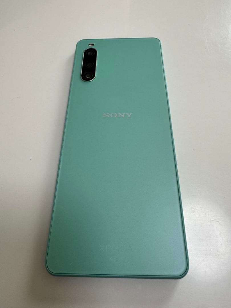 SONY Xperia SOG07 ミントグリーン ケース付き