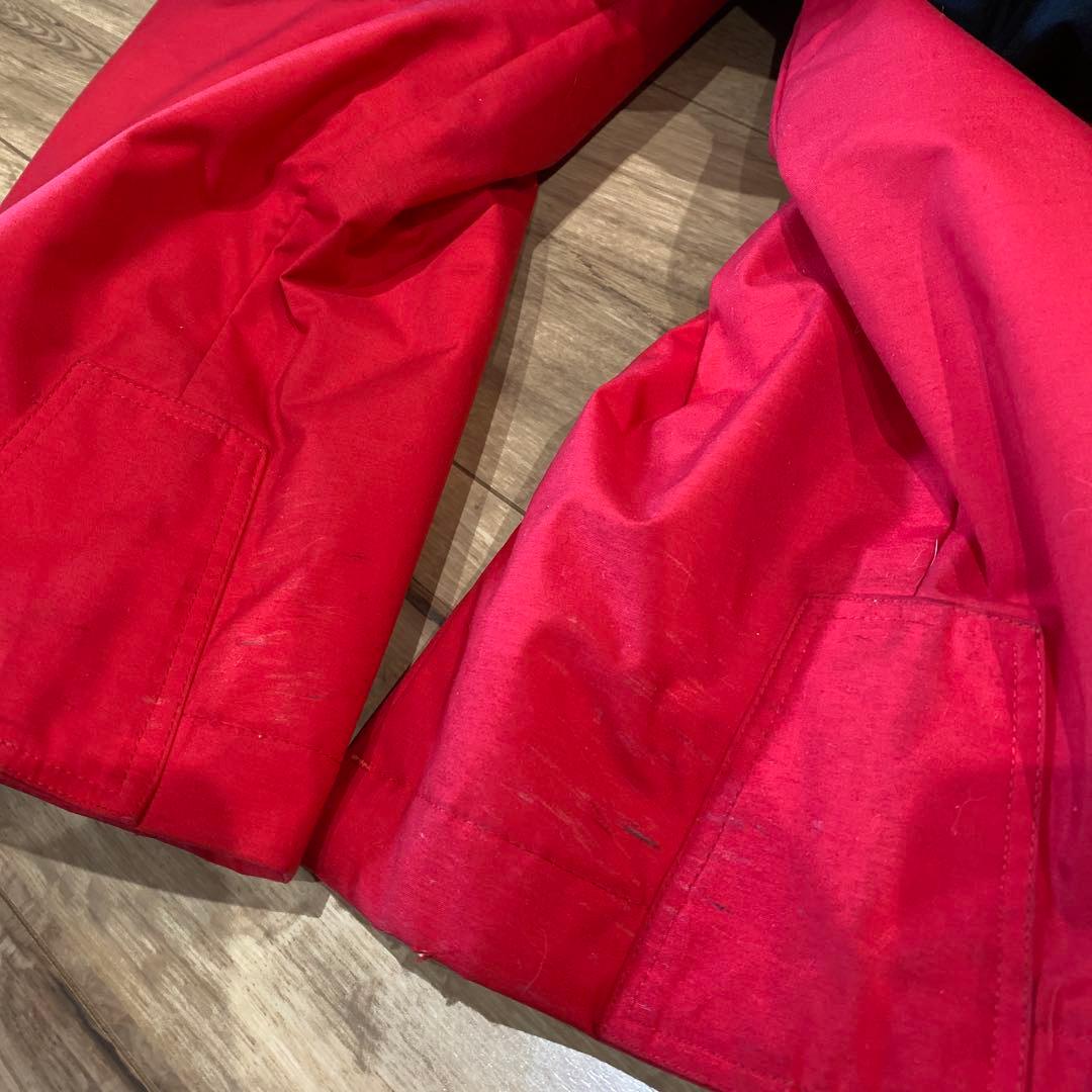 DESCENTE スキーウェア 黒 赤