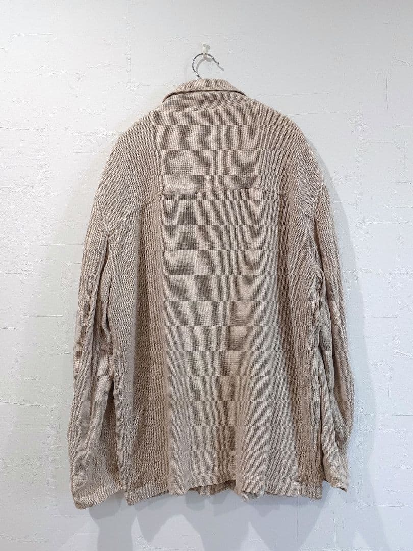 AGNONA ベージュ テーラードジャケット