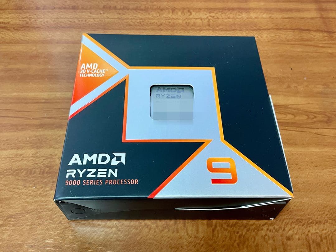 新品未開封品 AMD Ryzen 9 9950X3D BOX 国内正規品