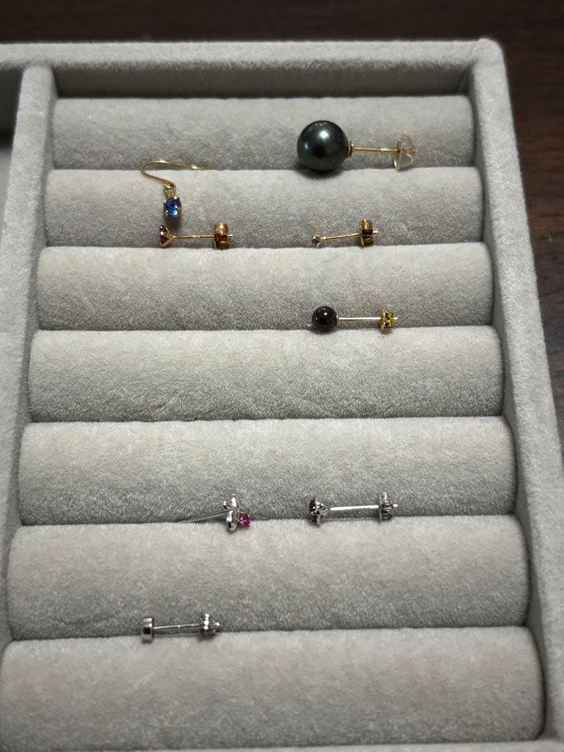 k18 ピアス　セット