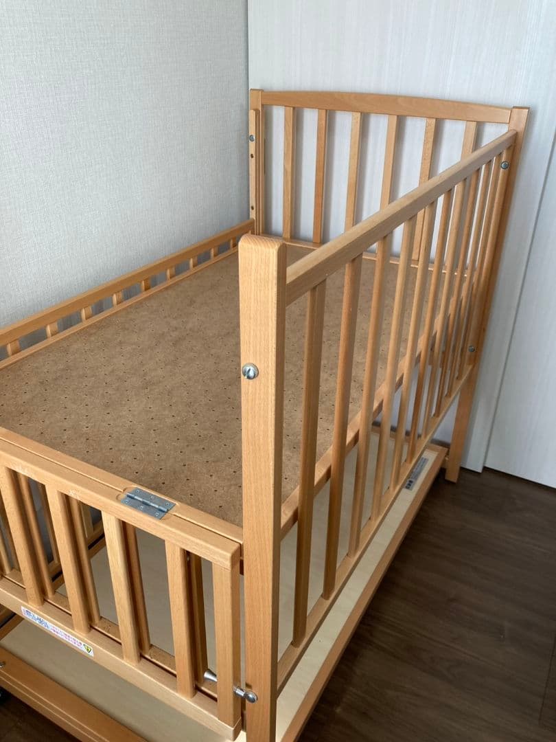 ベビーベッド ヤマサキ ハイタイプベッド ツーオープン