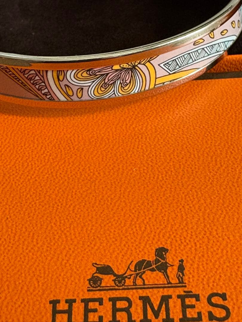 HERMES エルメス エマイユPMバングルブレスレット