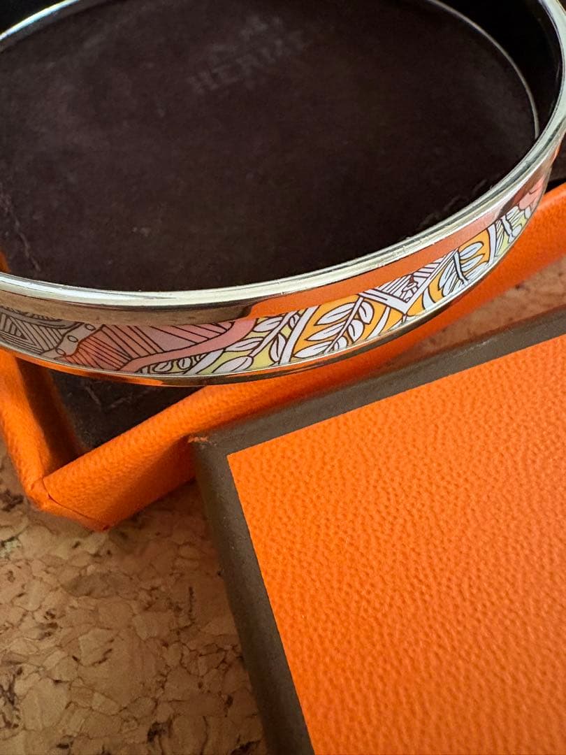 HERMES エルメス エマイユPMバングルブレスレット