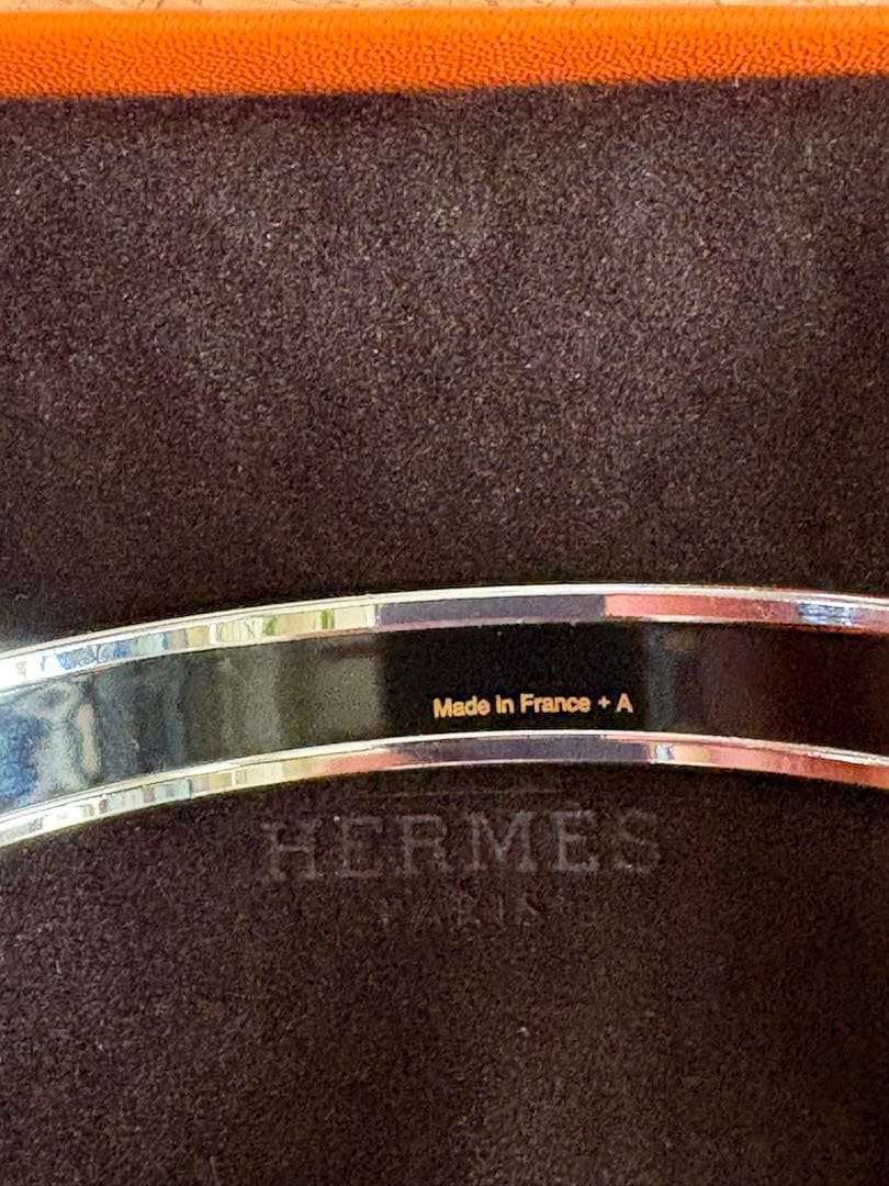 HERMES エルメス エマイユPMバングルブレスレット