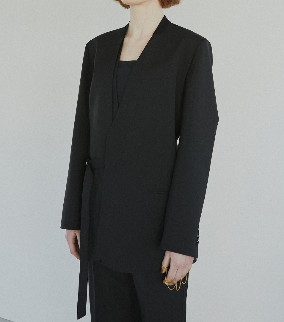 LE CIEL BLEU 25SS カラーレスジャケット