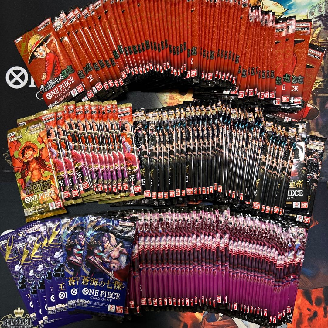 ワンピース トレーディングカード パックシングルカードセット