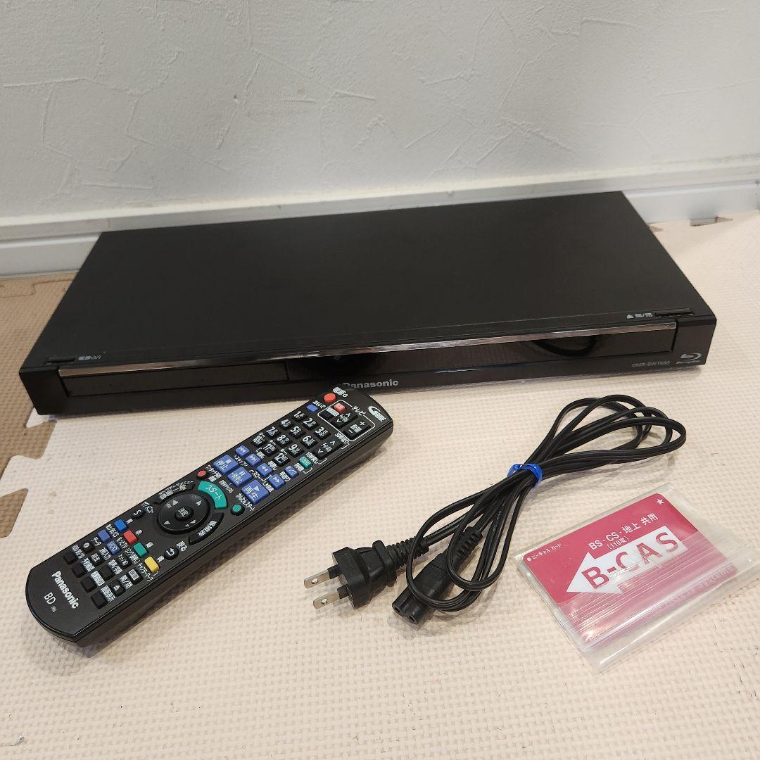 パナソニック 2013年製 ブルーレイ レコーダー DMR-BWT660