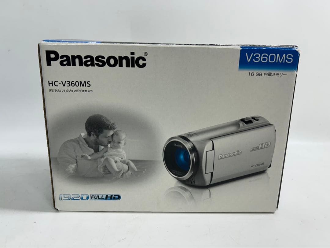 Panasonic HC-V360MS ビデオカメラ ブラック