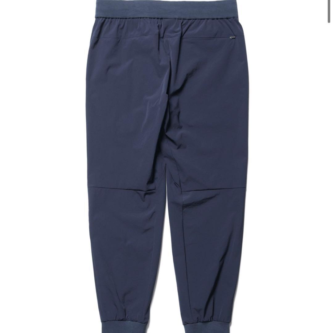 新品 4WAY STRETCH RIBBED PANTS ネイビー L