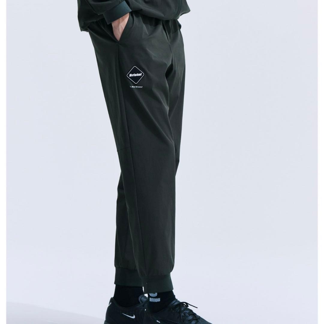 新品 4WAY STRETCH RIBBED PANTS ネイビー L