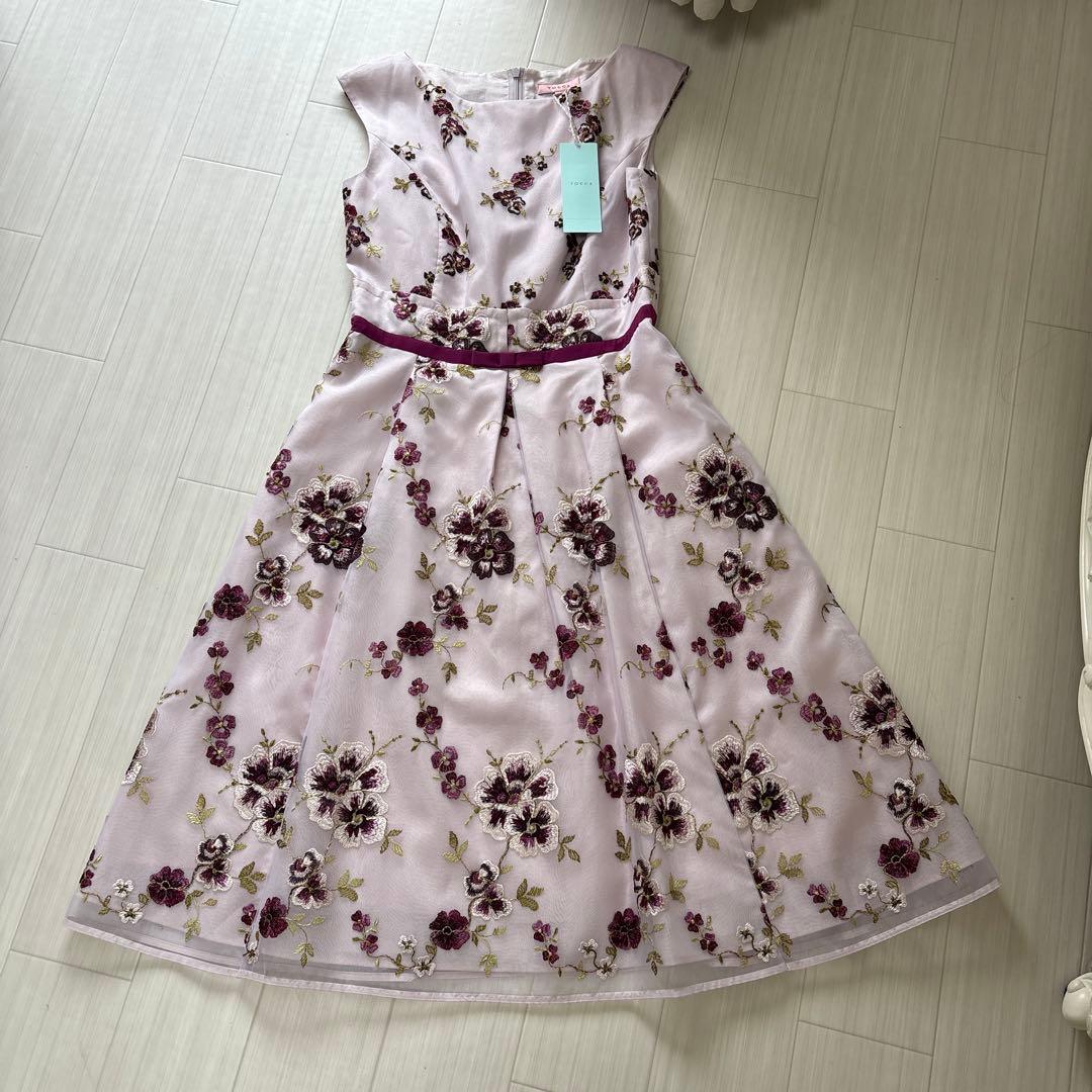 本日のみお値下げ　タグ付新品トッカPANSYドレス0 ワンピース定価75900円