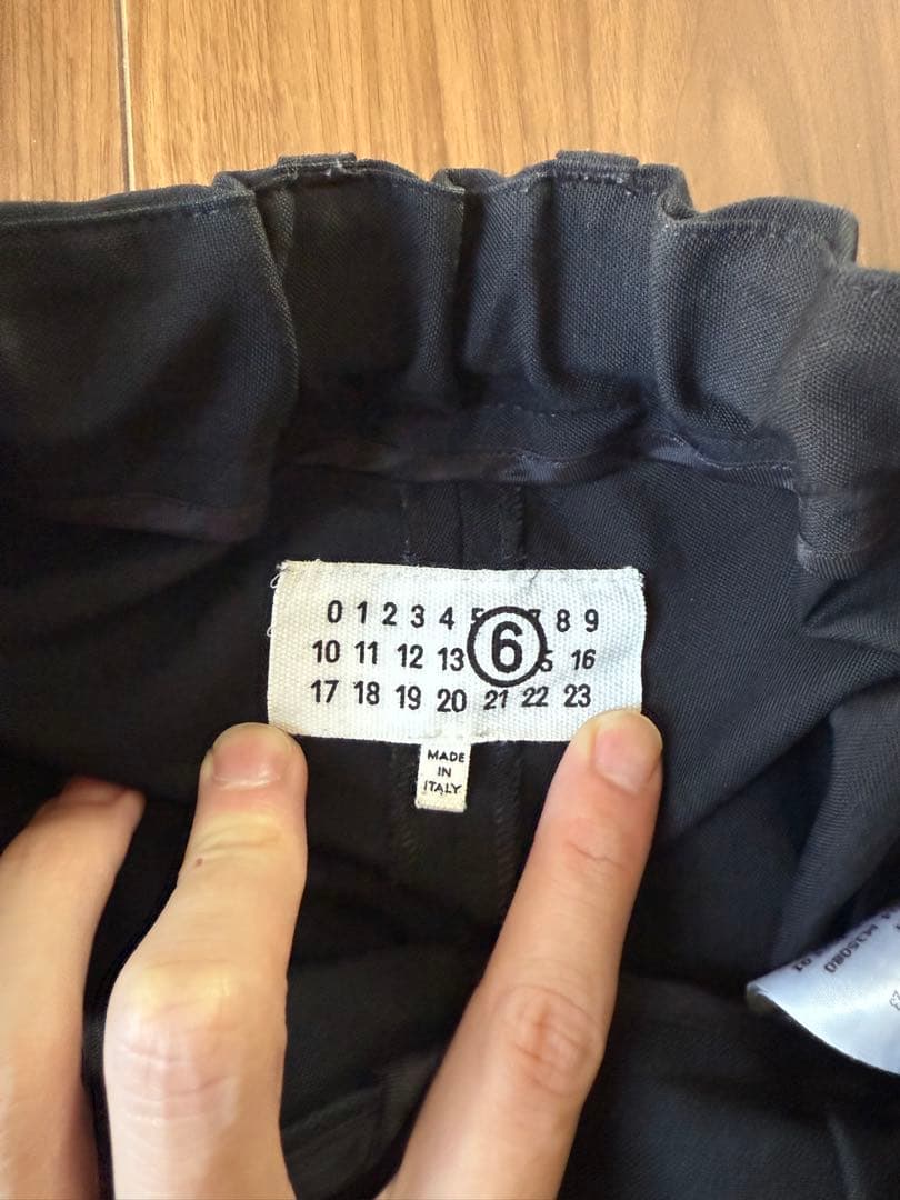 ✨*ク様 MM6 スラックス　36 変形スラックス