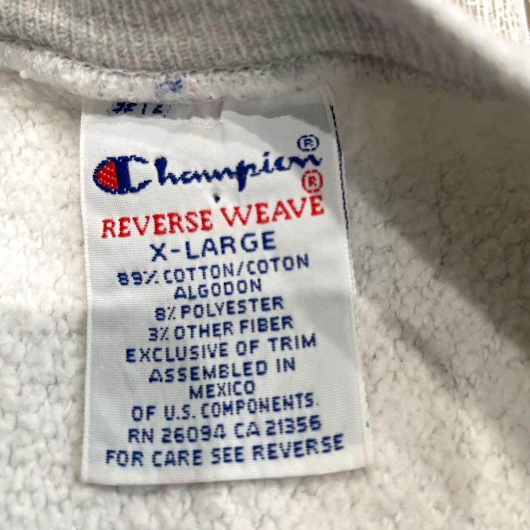 【94年製！NFL黒文字！】チャンピオン　リバースウィーブ　スウェット　ブラック