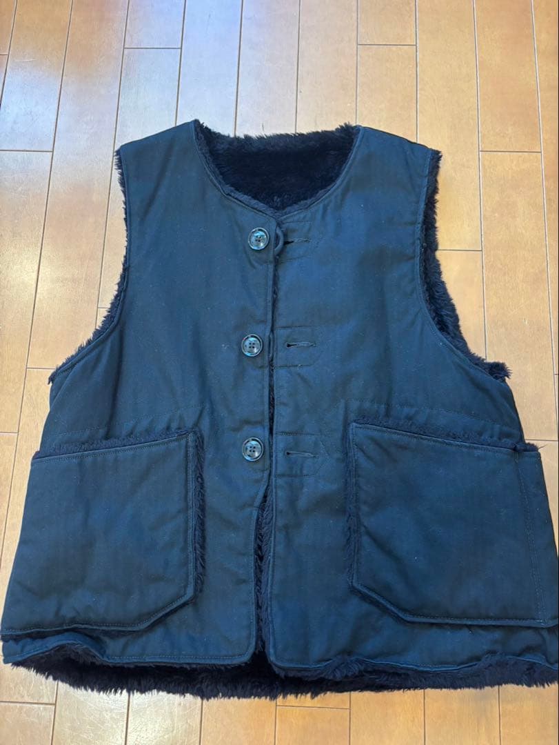 Engineered Garments 定番 リバーシブル ベスト S