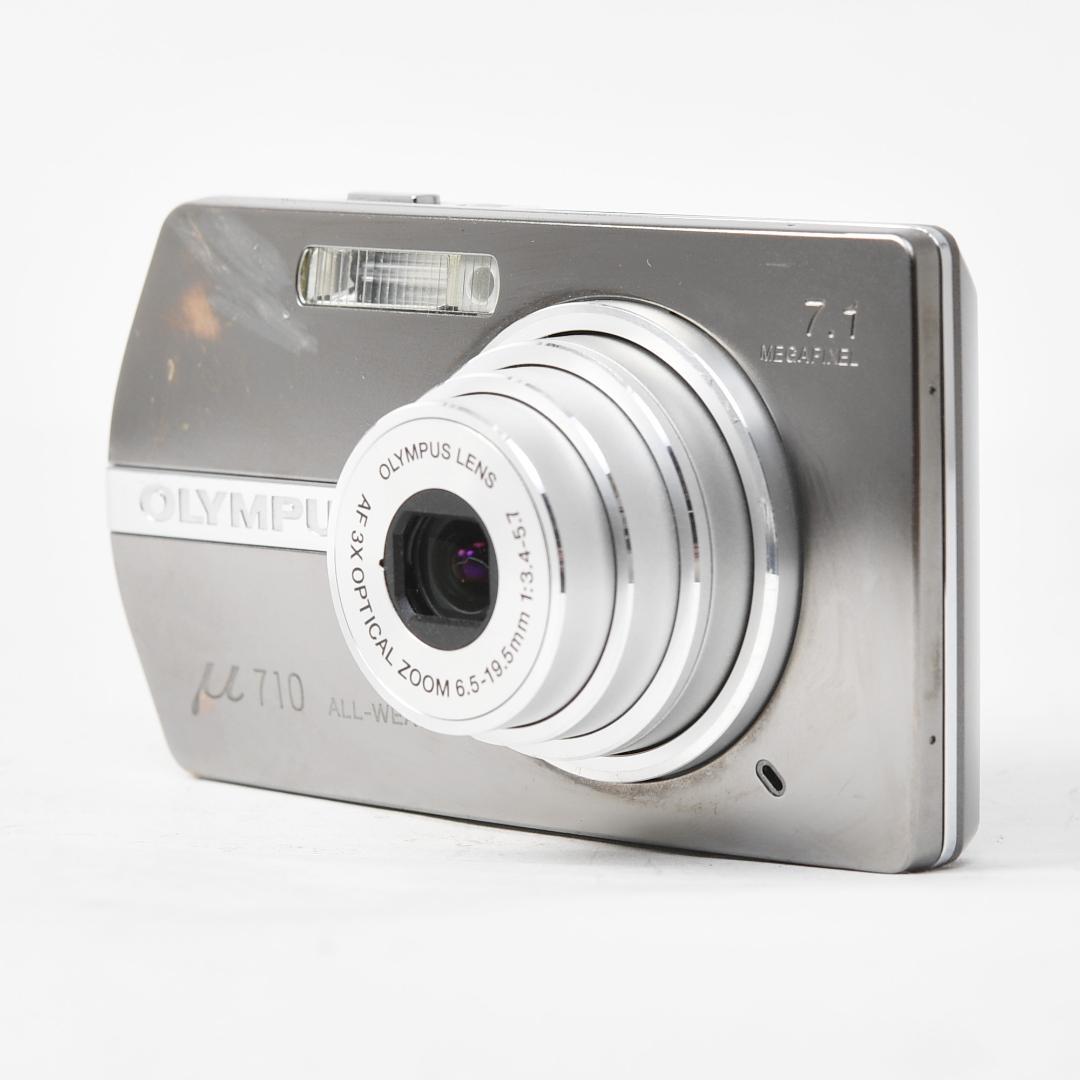 【撮影画像有】オールドデジカメ オリンパス μ710 動作確認済み