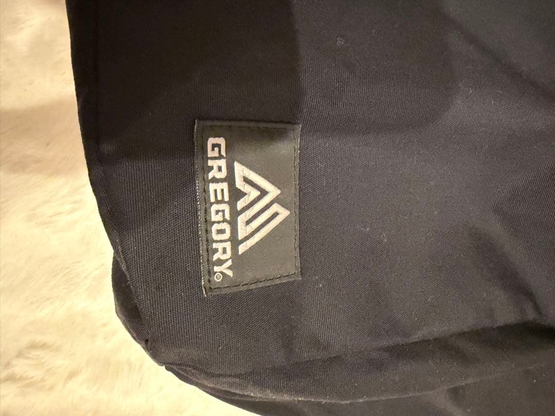 GREGORY ブラック バックパック