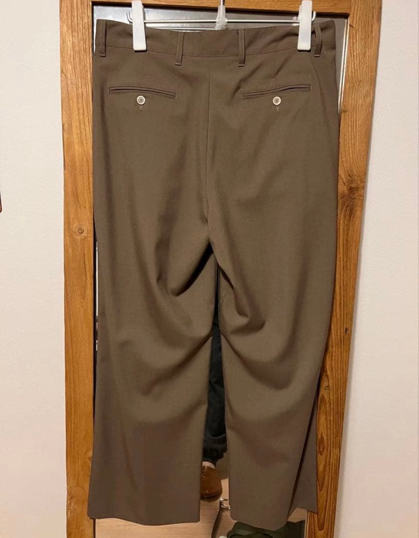 21AW MARNI トロピカルウールワイドパンツ