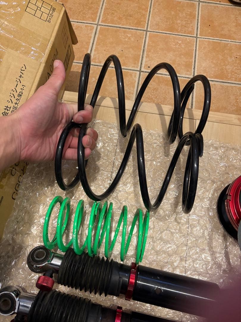 半額！ l700 l700s リア ショック 車高調 ミラジーノ ミラ ダイハツ