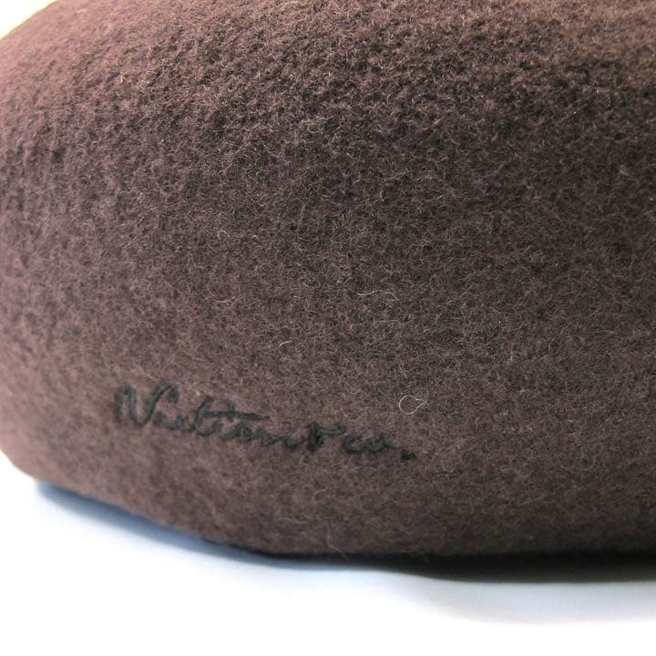 CA4LA / BIG BERET (BROWN) / カシラ コラボベレー