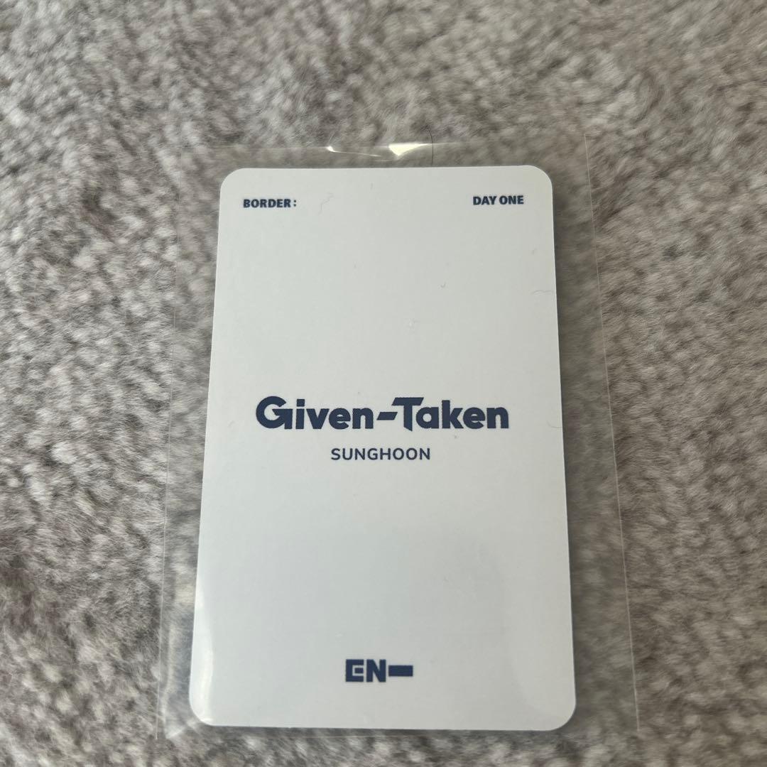 ENHYPEN ソンフン　公開放送トレカ