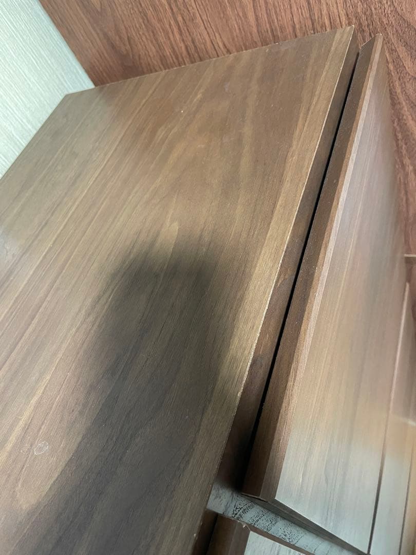 国産 完成品 キャビネット 木製 本棚 扉付 大川家具 収納 幅110 3列3段