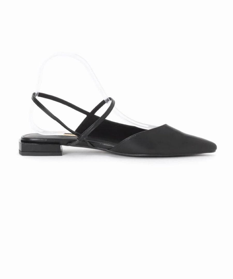 Le Talon GRISE ポインテッドストラップスリングバック　24cm