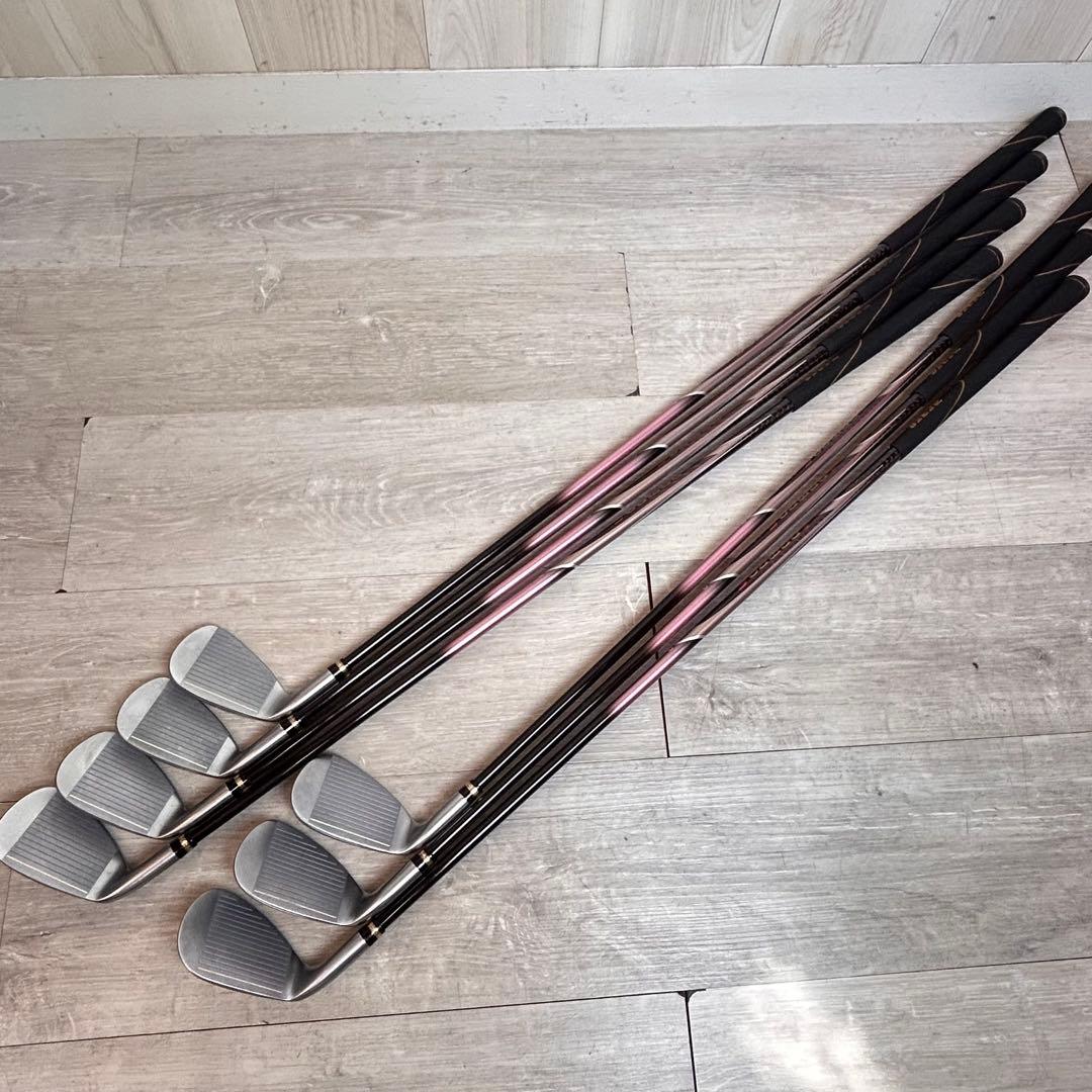 【レディース右】ホンマBERES 超豪華アイアンセット 7本 星2 ARMRQ6