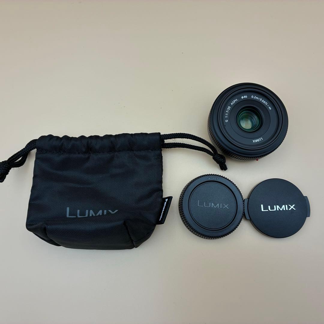 ★美品★ LUMIX G 20mm F1.7 ASPH. H-H020 単焦点