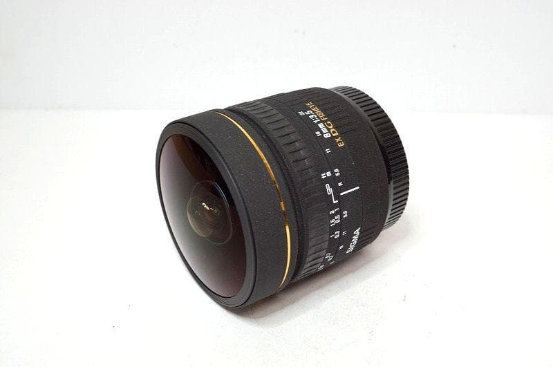 【キャノン用/魚眼レンズ】 SIGMA 8mm F3.5 EX DG