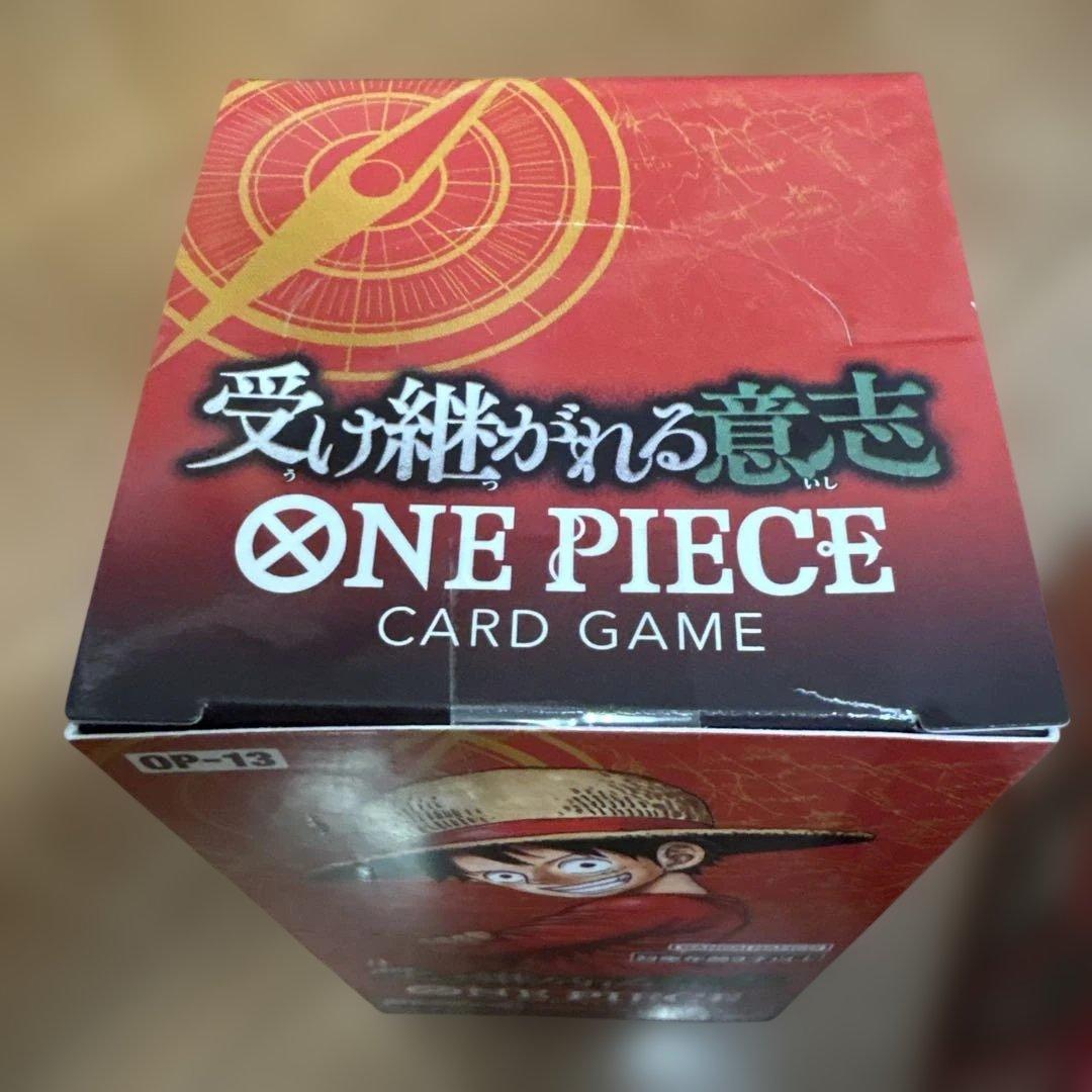 テープ付き★ONE PIECE カード 受け継がれる意志 BOX✖️3