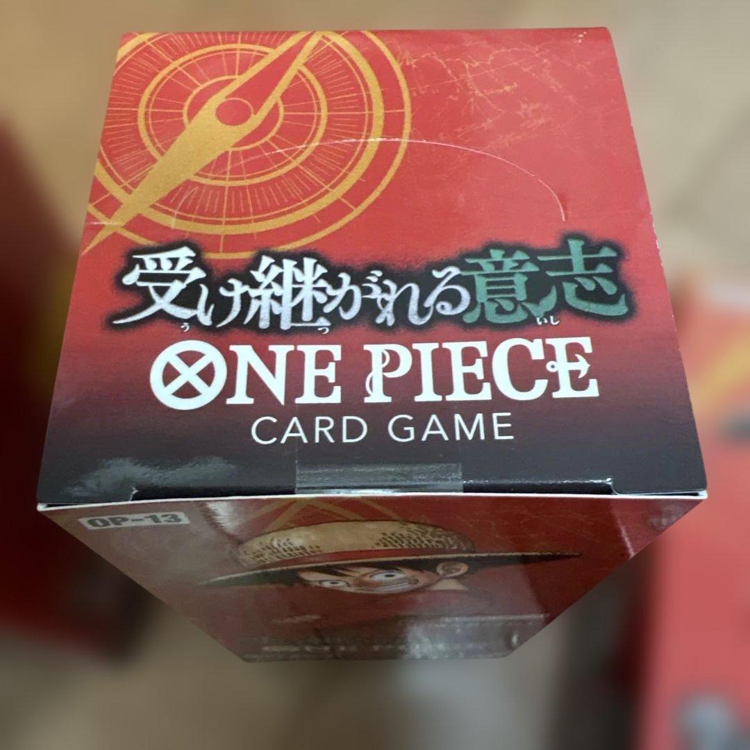 テープ付き★ONE PIECE カード 受け継がれる意志 BOX✖️3