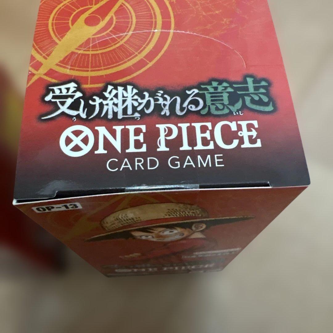 テープ付き★ONE PIECE カード 受け継がれる意志 BOX✖️3