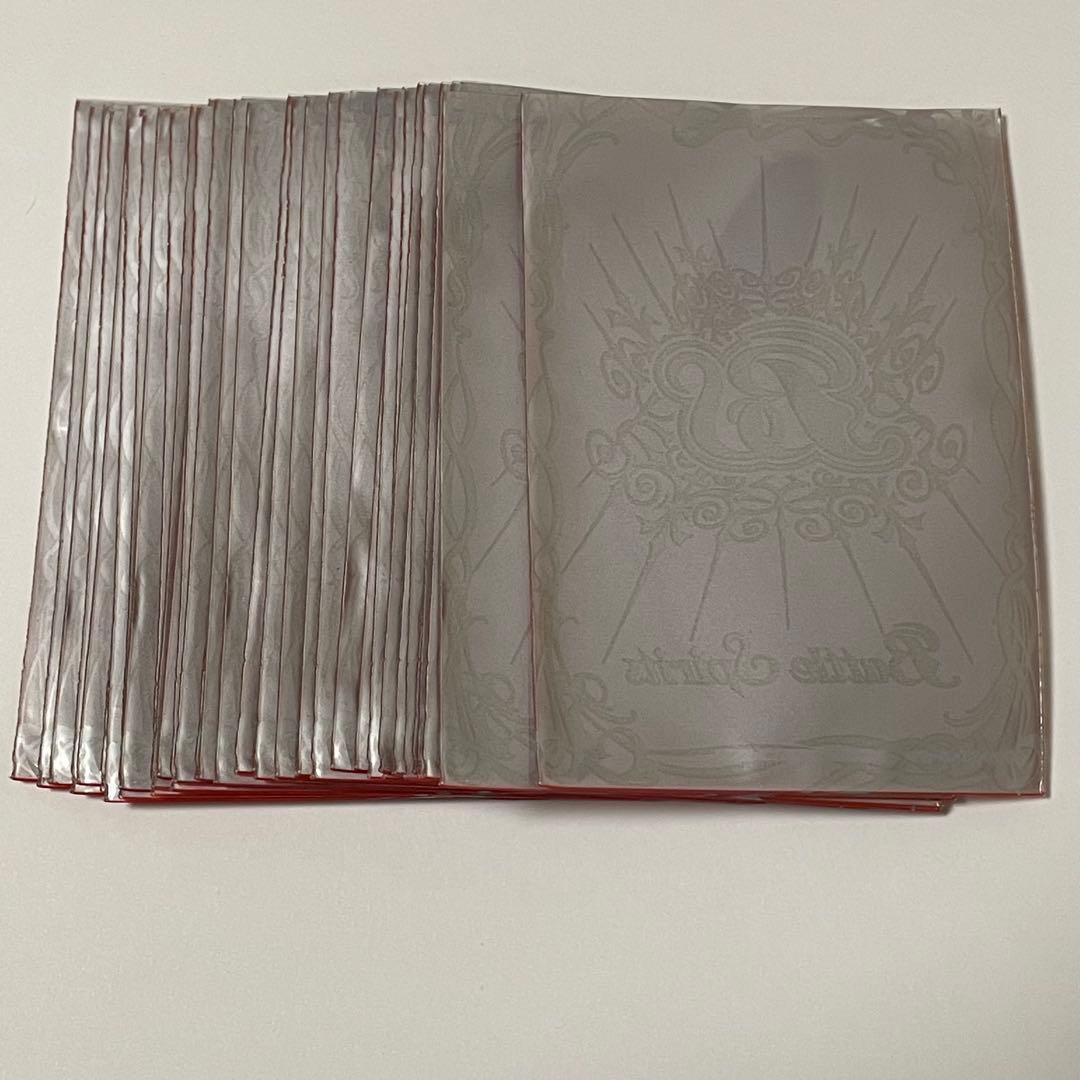 希少　初期景品スリーブ　赤　非売品