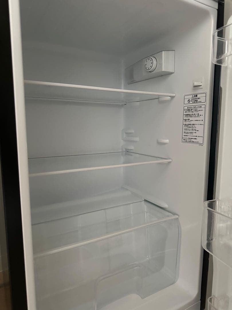 Hisense 2ドア冷蔵庫 ブラック