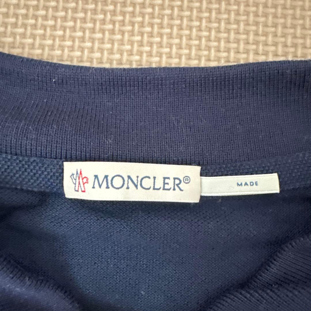 MONCLER ネイビー ポロシャツ