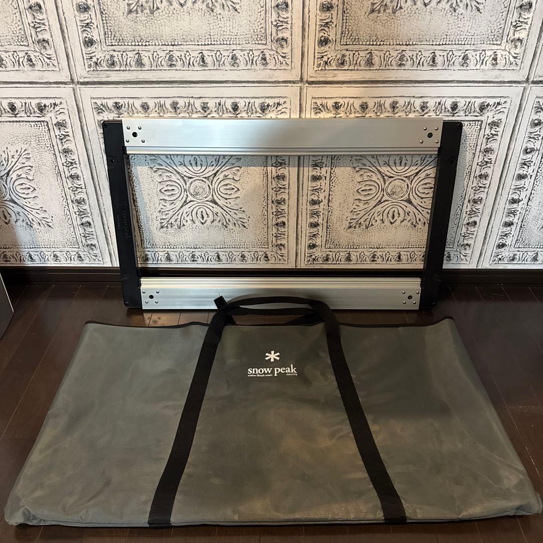 スノーピーク IGTアイアングリルテーブル&マルチパーパストートバッグM
