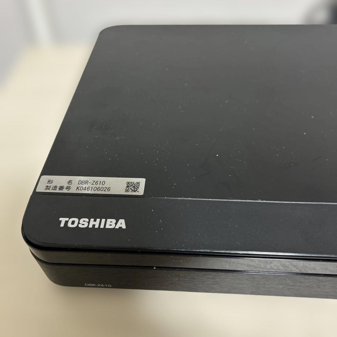東芝 レグザブルーレイレコーダーDBR-Z610 500GB 2番組同時録画対応