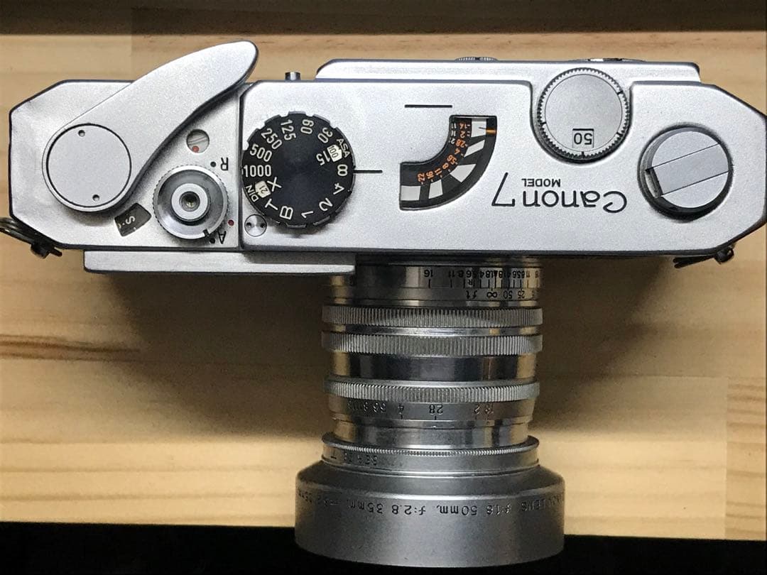 Canon7 50mm1.8付き