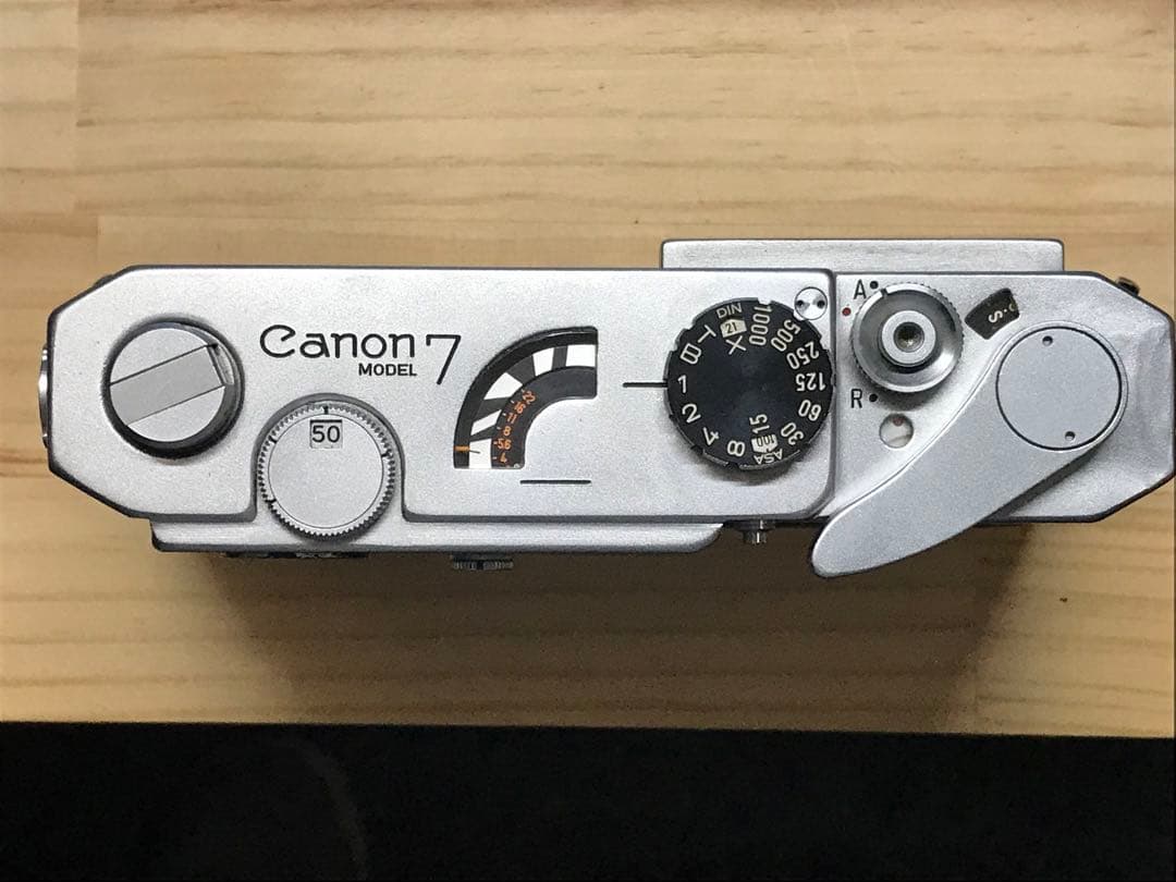 Canon7 50mm1.8付き
