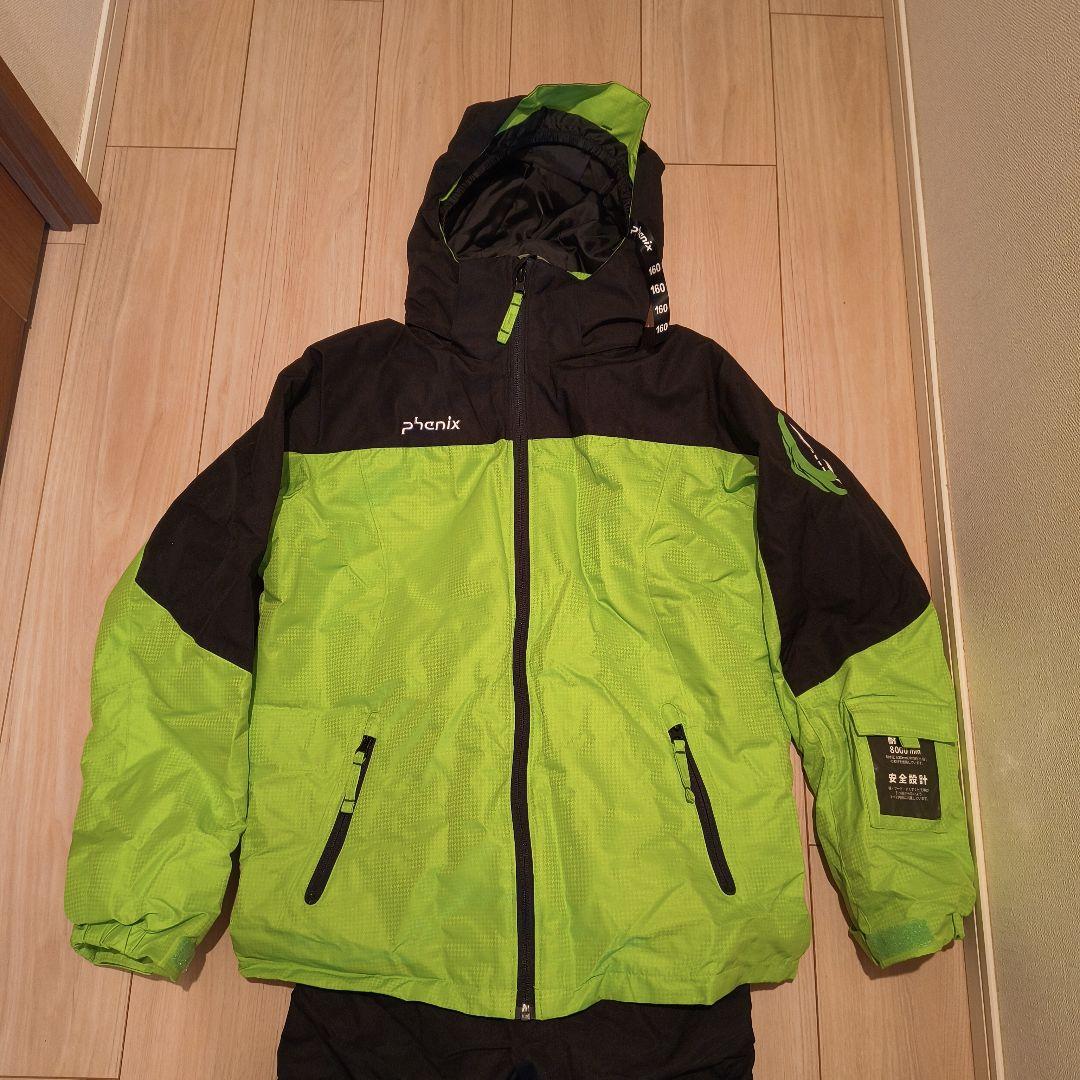phenix 子ども用スキーウェア 緑/黒