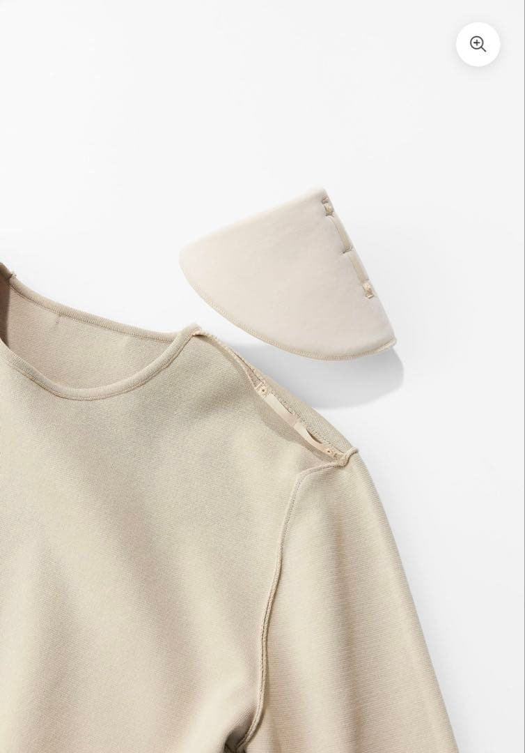 boutique310 肩で魅せるニット　ブラック