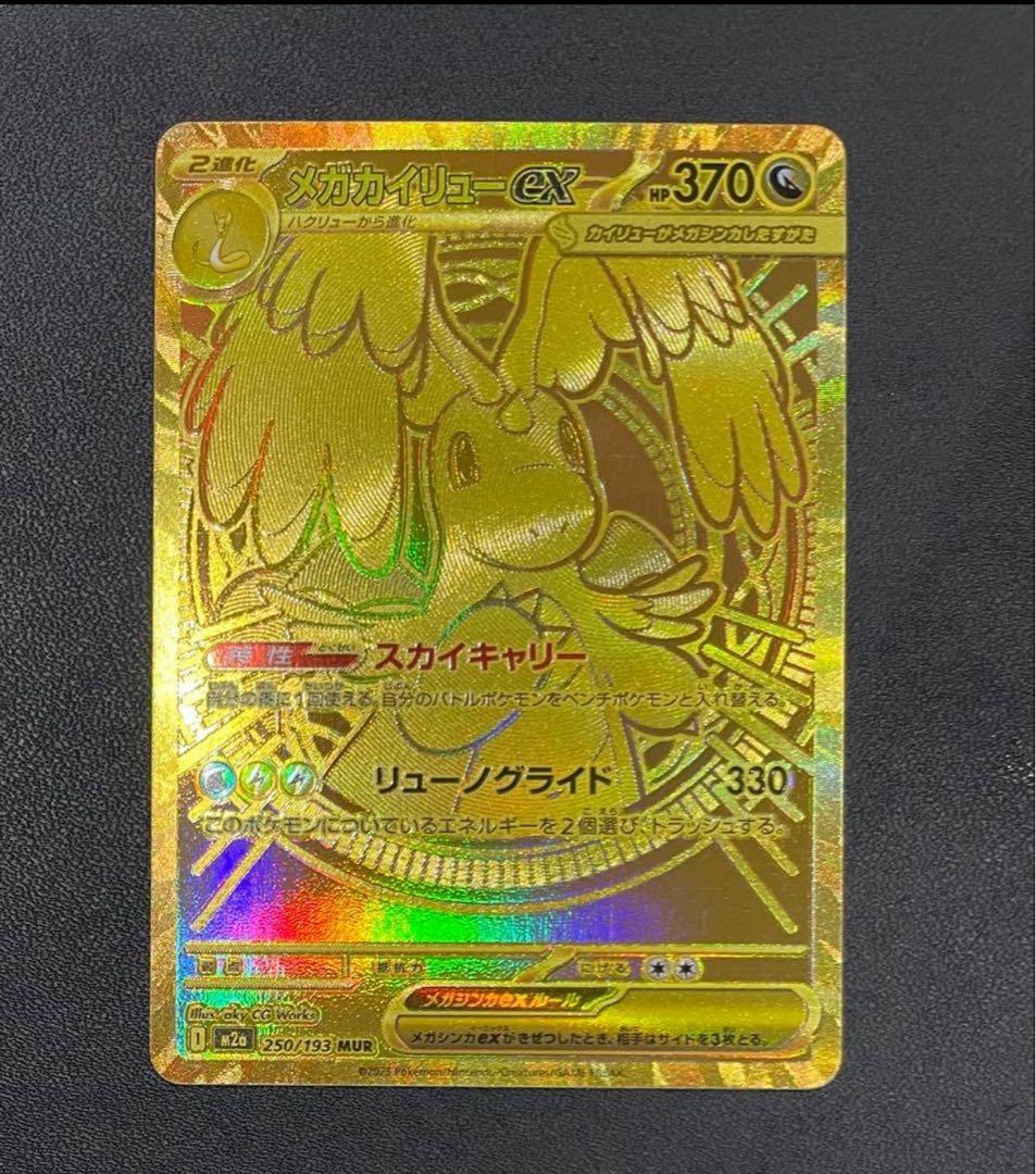 【自引き品】 メガカイリューex MUR 250/193