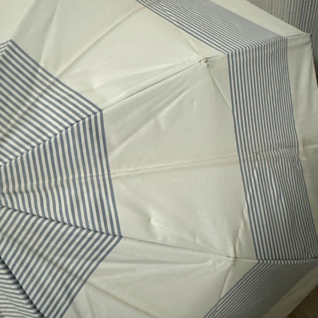 サンバリア100 ボーダー 2つ折り 日傘